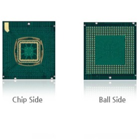 Green PBGA / CSP Package Substrate 0.3mm Thickness BT Material For IC Assembly